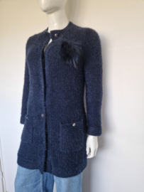 Caroline Biss vest | Maat 40 | Donkerblauw |