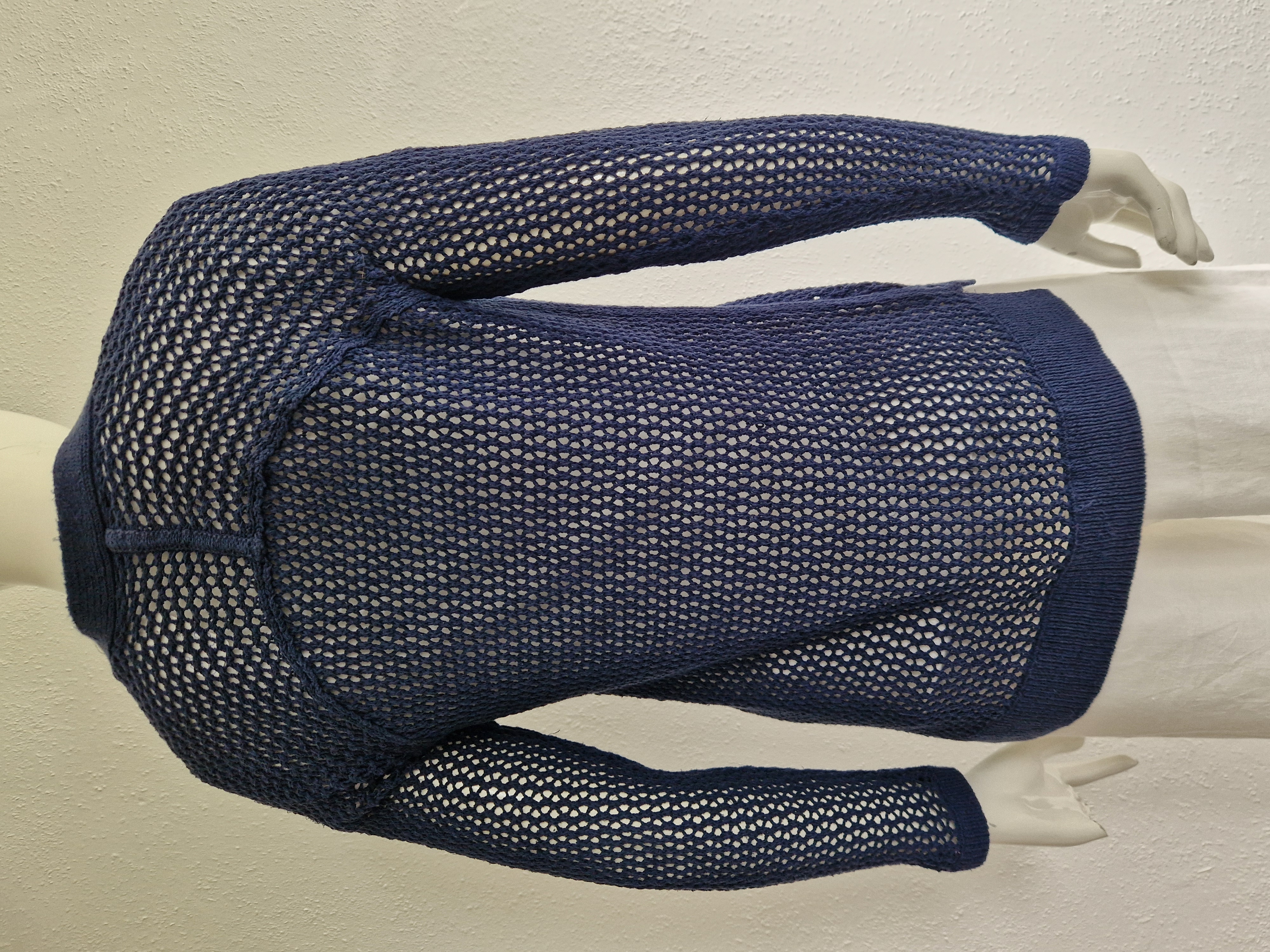Luisa Cerano vest. Maat 36/38, Blauw.
