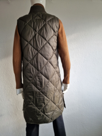 Gerry Weber lange bodywarmer. Maat L. Khaki