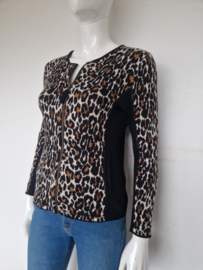 Marc Cain vest. Maat 3, Dierenprint.