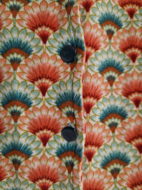 King Louie blouse. Maat M. Retroprint