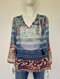 Summum blouse top. Mt. 40, All over print.