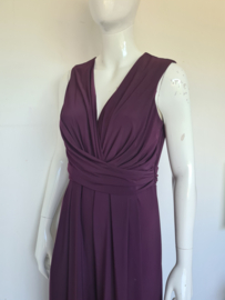 Phase Eight jumpsuit. Mt. 14, Aubergine.