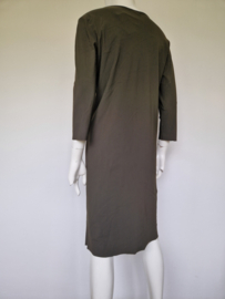 Irie Wash travelstof jurk olijfgroen – maat M