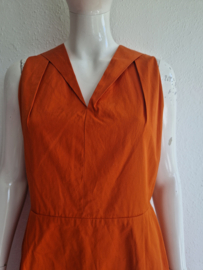 Max Mara jurk. Maat L, Oranje.