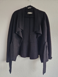 Nicowa vest. Maat 38, Zwart/wol.