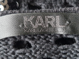 Karl Lagerfeld trui. Maat M. Zwart/lovers.