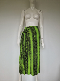 Essentiel Antwerp omslagrok. Maat 38, Neon groen