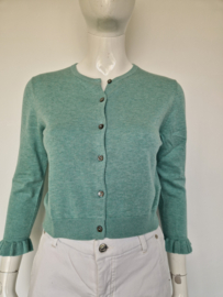 Repeat vest. Maat 38, Mintgroen.