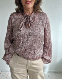 Soyaconcept blouse. Maat L. Panterprint.