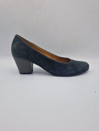 Gabor pumps. Maat6,5, Blauw/grijs/leer.