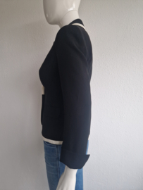 123 blazer. Maat 34/36, Zwart/crème