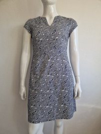 River Woods zomerjurk. Maat 40/42, Blauw/wit.