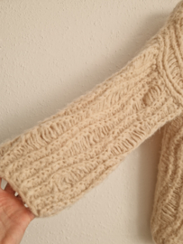 INTI Knitwear vest | Maat M | Crème | Alpaca |