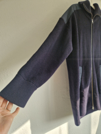 Arket vest. Maat M. Donkerblauw/wol.