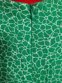 Who's That Girl rok. Maat XL. Groen/print.