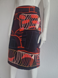 White Stuff rok. Maat 38, All over print/velours.