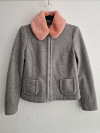 Marc Cain jasje | Maat N3/38 | Grijs | Scheerwol|