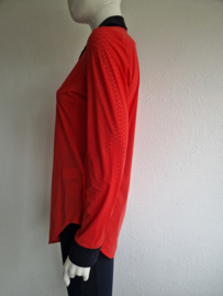 Studio Anneloes blouse. Maat M. Rood/travelstof.