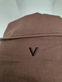 Vanilia Flat Utility Field Jacket. Maat 38. Bruin.