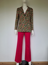 Marc Cain Blazer met bloemendessin – maat N2