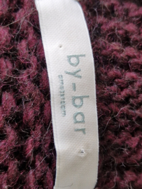 By-Bar gilet SEM. Maat M. Aubergine/wol.
