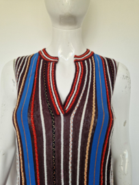 Missoni mouwloze gebreide top. Maat 36/38,