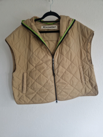 Beaumont gewatteerde bodywarmer met capuchon | Maat 44 |
