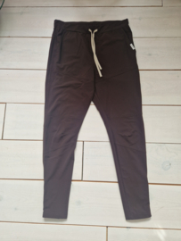 Penn & Ink N.Y. pantalon. Maat 40. Chocoladebruin/travelstof.