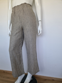 BY-BAR Robyn Linen Stripe Pant. Maat L