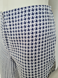 Cambio pantalon Ros. Mt. 40, Wit/blauw/print.