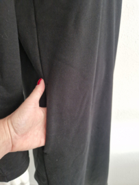 Joline Jolink sweaterdress Spur. Maat M. Zwart.