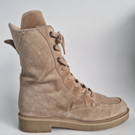Via Vai suède veterlaarsjes | Maat  41 |Beige |