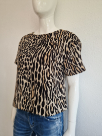 Marlene Birger top. Maat 36, Beige/bruin.
