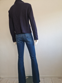 Tommy Hilfiger blazer. Maat L. Donkerblauw/tricot.