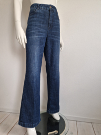 Expresso flared jeans. Maat 40, Donkerblauw.