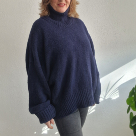 Babaa coltrui no 17, Maat AS. Nachtblauw/wol.