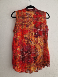 Beate Heymann Streetcouture Firewall top. Maat 42. Print
