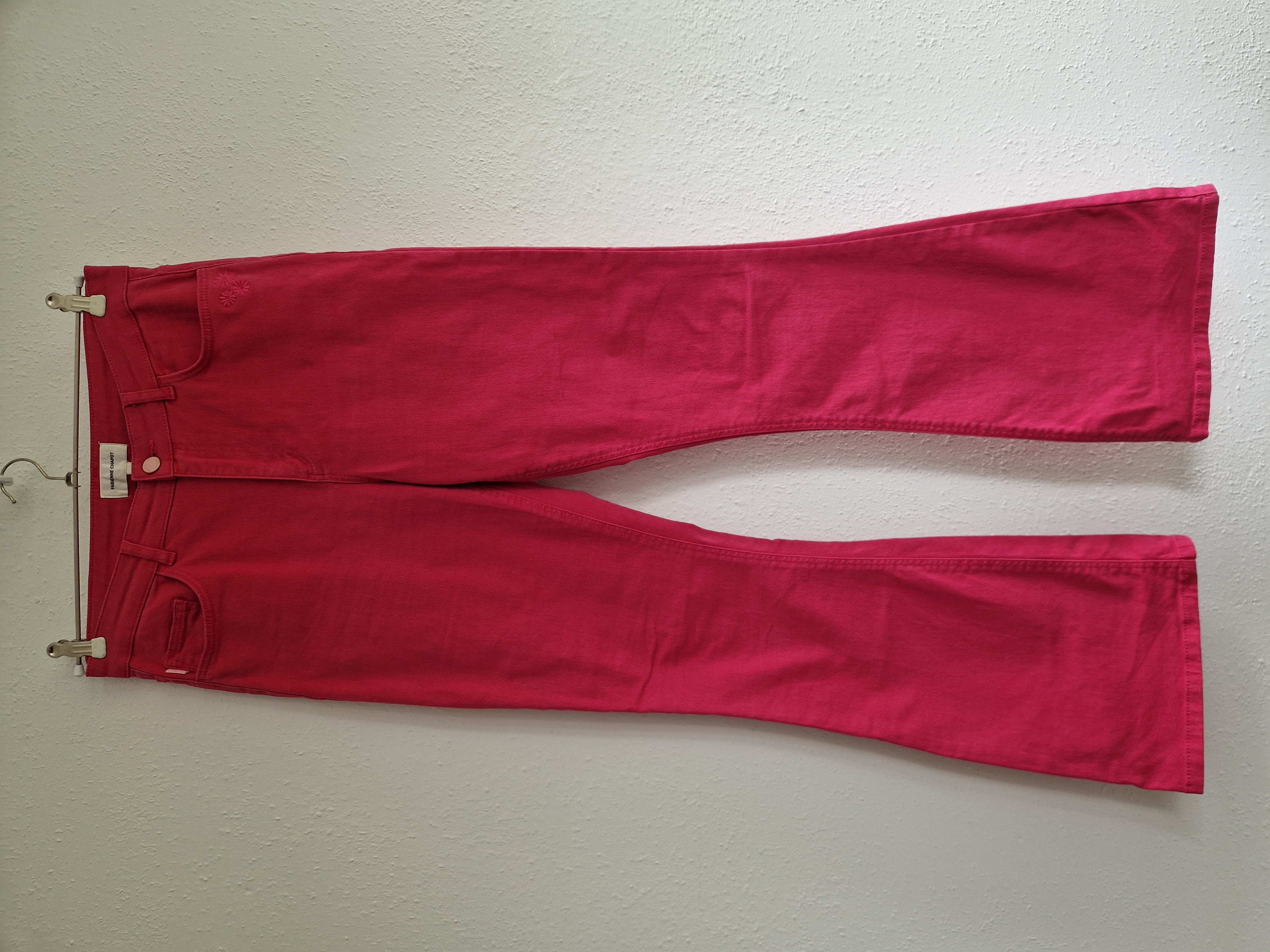 Fabienne Chapot flared jeans Eva Flar. Maat 31/32. Roze.