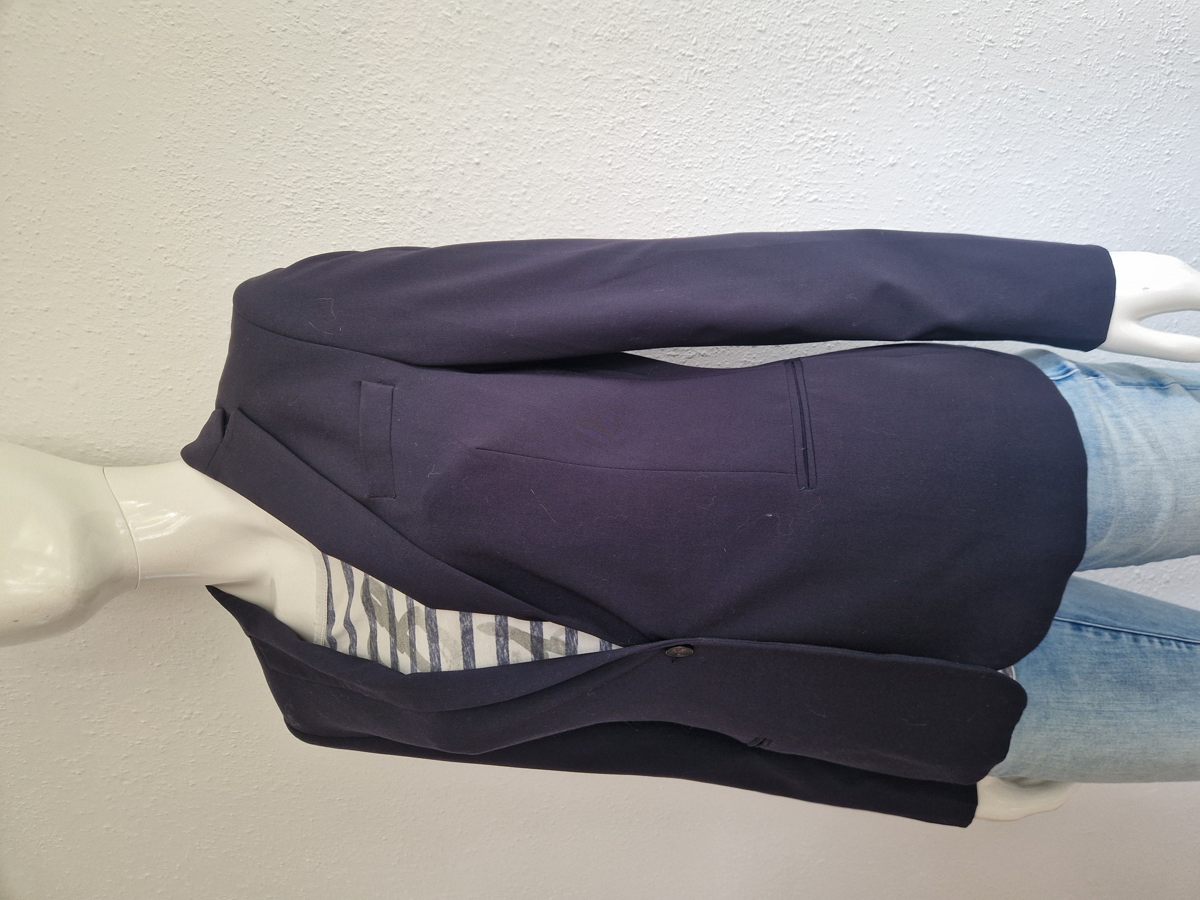 Maison Scotch blazer. Maat 3, Donkerblauw.