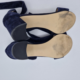 Notre V. sandalen. Mt. 41, Blauw/suède.