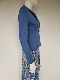 Juffrouw Jansen blazer. Maat M. Blauw.