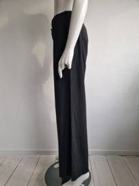 Vanailia Elements pantalon. Maat 38, Zwart/krijtstreep.