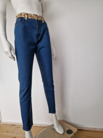 Burberry mid rise skinny. Maat 29, blauw.