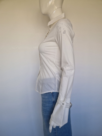 Hoermanseder blouse. Maat 34, Wit.