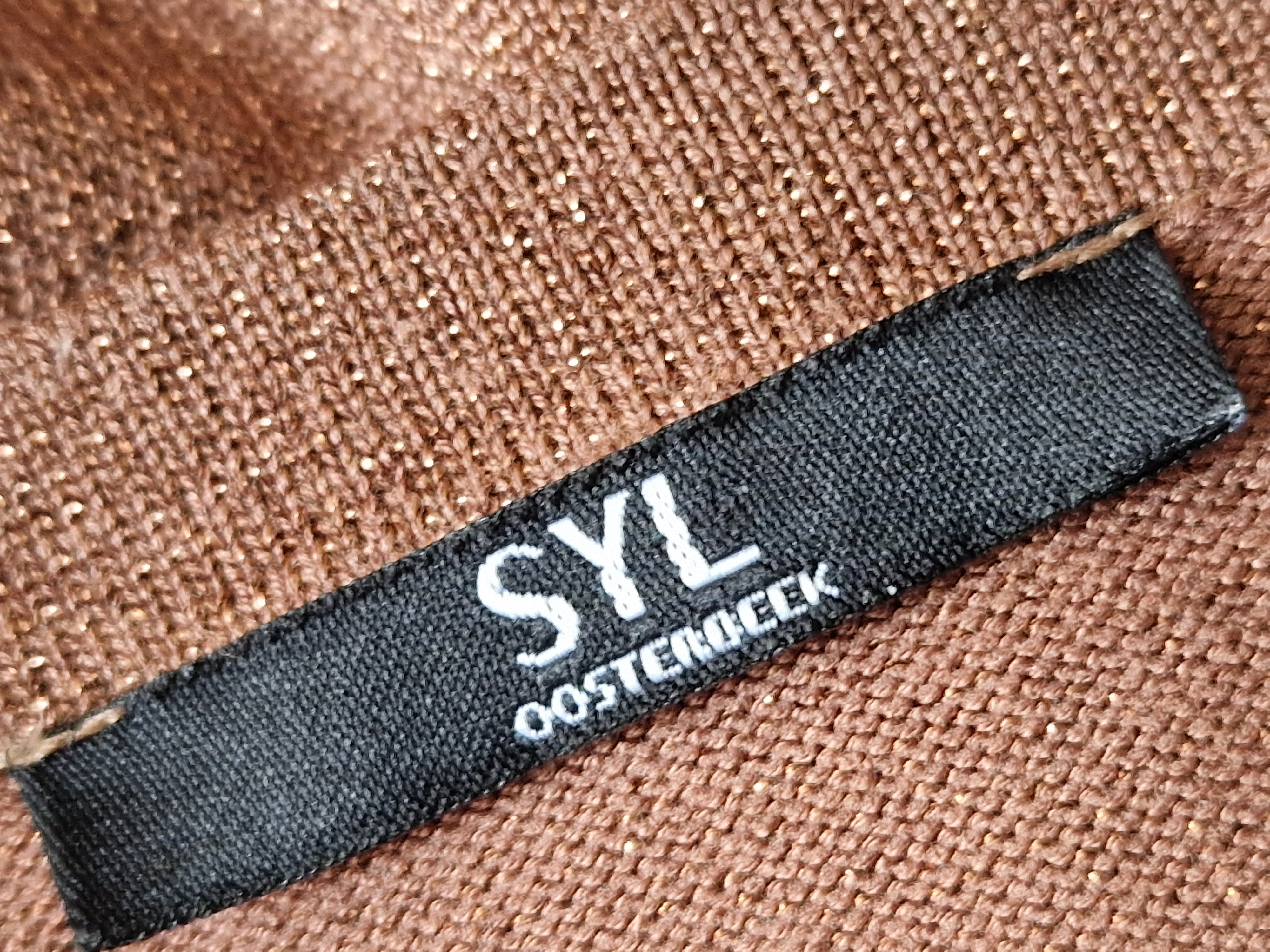 Syl top Sky. Maat M. Burned Karamel.