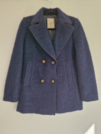 Esprit peacoat. Maat 36, Blauw/wol.