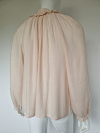 Louizon blouse. Maat 3. Poederroze