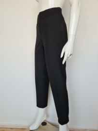 Sandwich pantalon. Elba. Comfort fit. Mt. 36. Zwart.