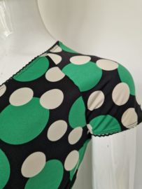 King Louie cross dress. Maat L. Stippenprint